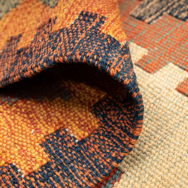 Kelim tapijt - Oosters - 200 x 144 cm - bruin