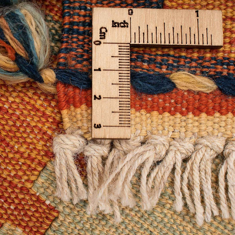 Kelim tapijt - Oosters - 200 x 144 cm - bruin