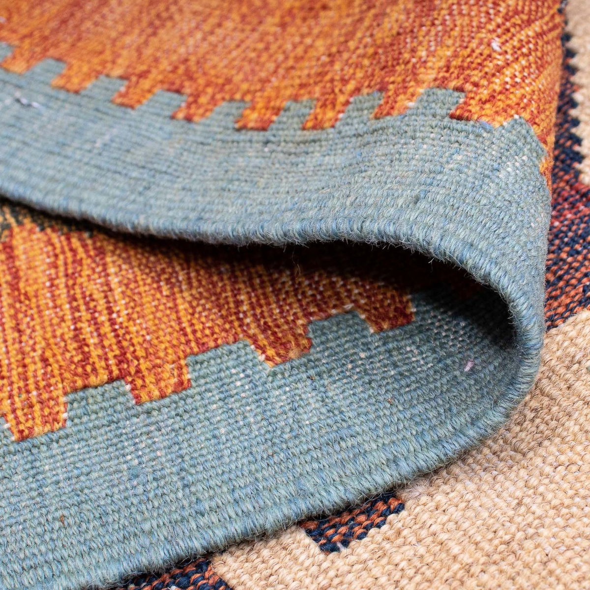 Kelim tapijt - Trendy - 205 x 155 cm - veelkleurig