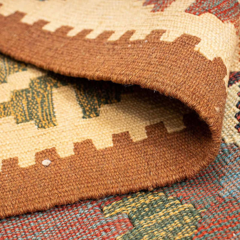 Kelim tapijt - Oosters - 210 x 145 cm - veelkleurig