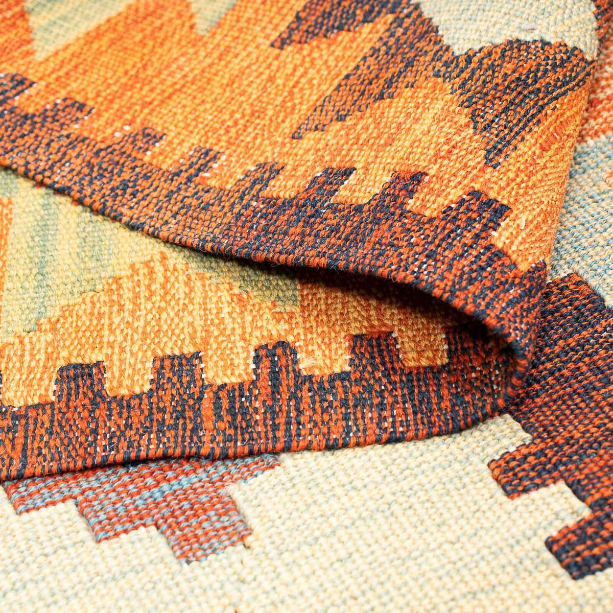 Kelim tapijt - Oosters - 208 x 143 cm - veelkleurig