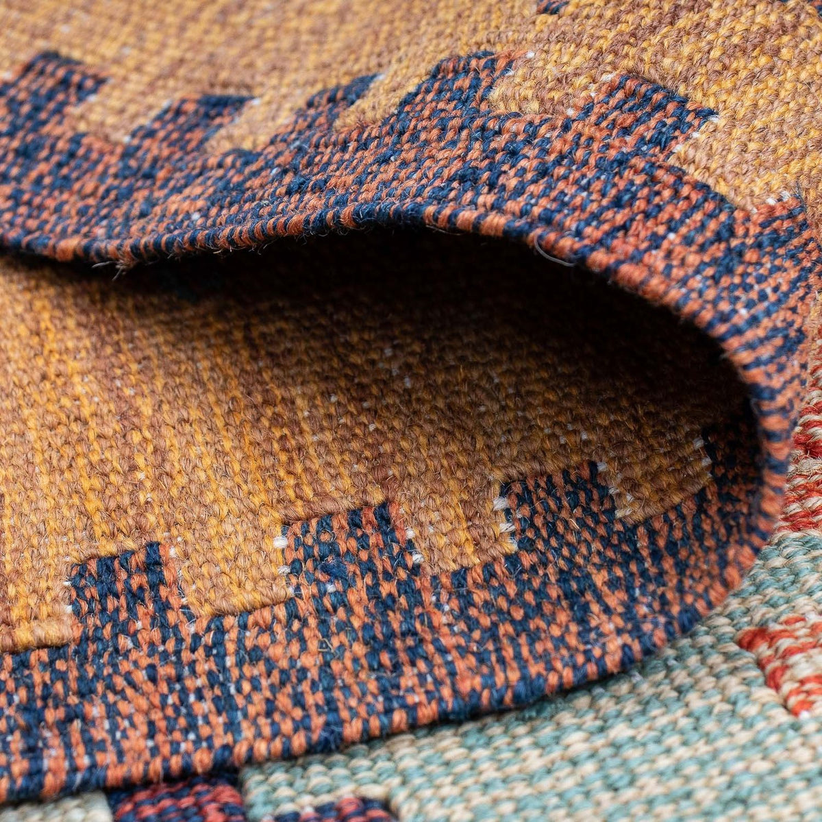 Kelim tapijt - Trendy - 208 x 143 cm - veelkleurig