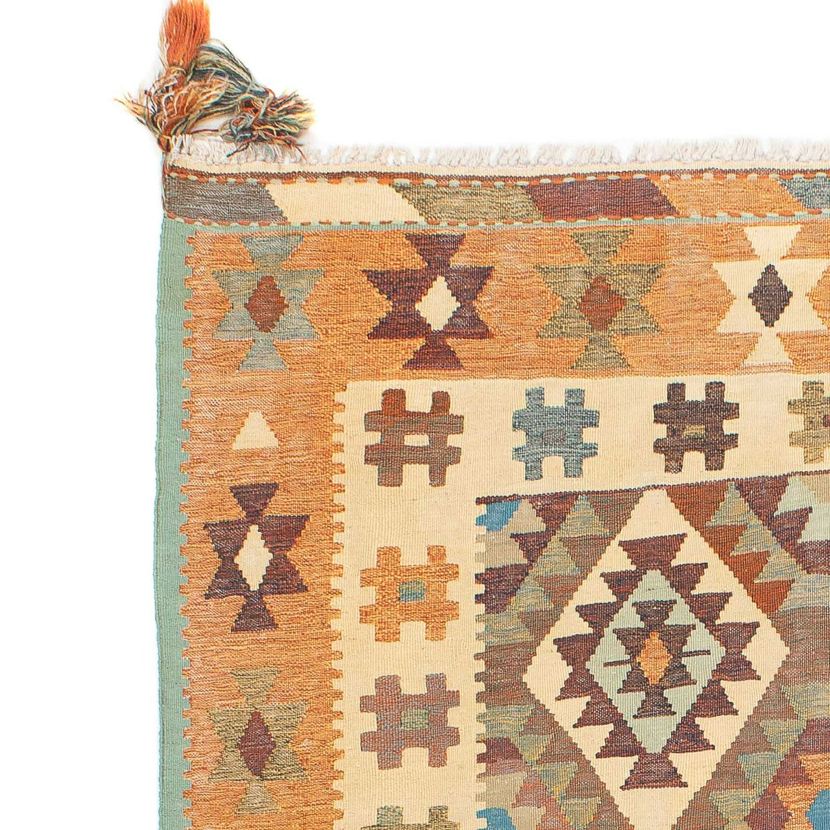 Kelim tapijt - Oosters - 208 x 148 cm - veelkleurig