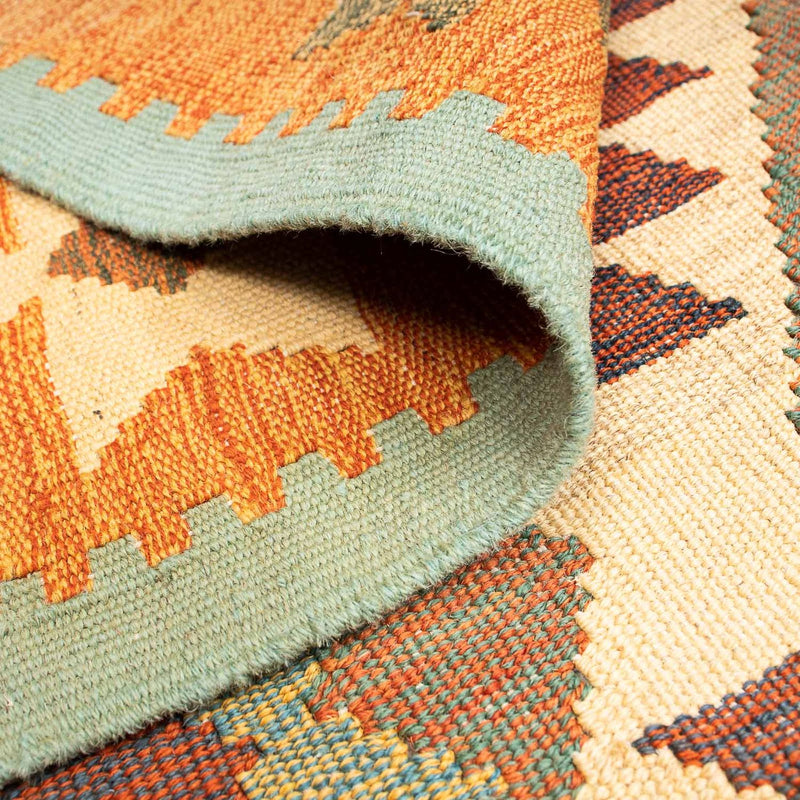 Kelim tapijt - Oosters - 208 x 148 cm - veelkleurig