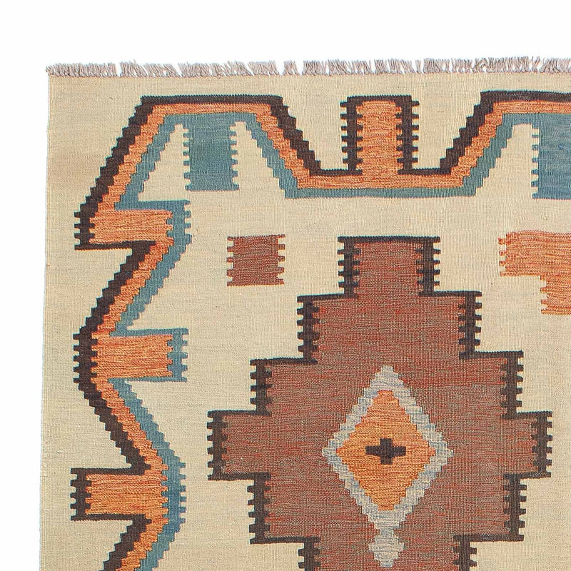 Kelim tapijt - Oosters - 205 x 158 cm - veelkleurig