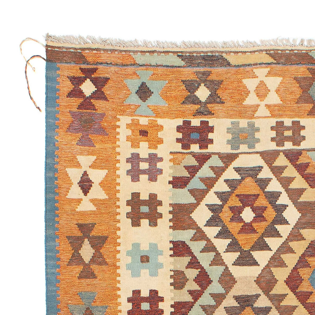 Kelim tapijt - Oosters - 208 x 154 cm - veelkleurig