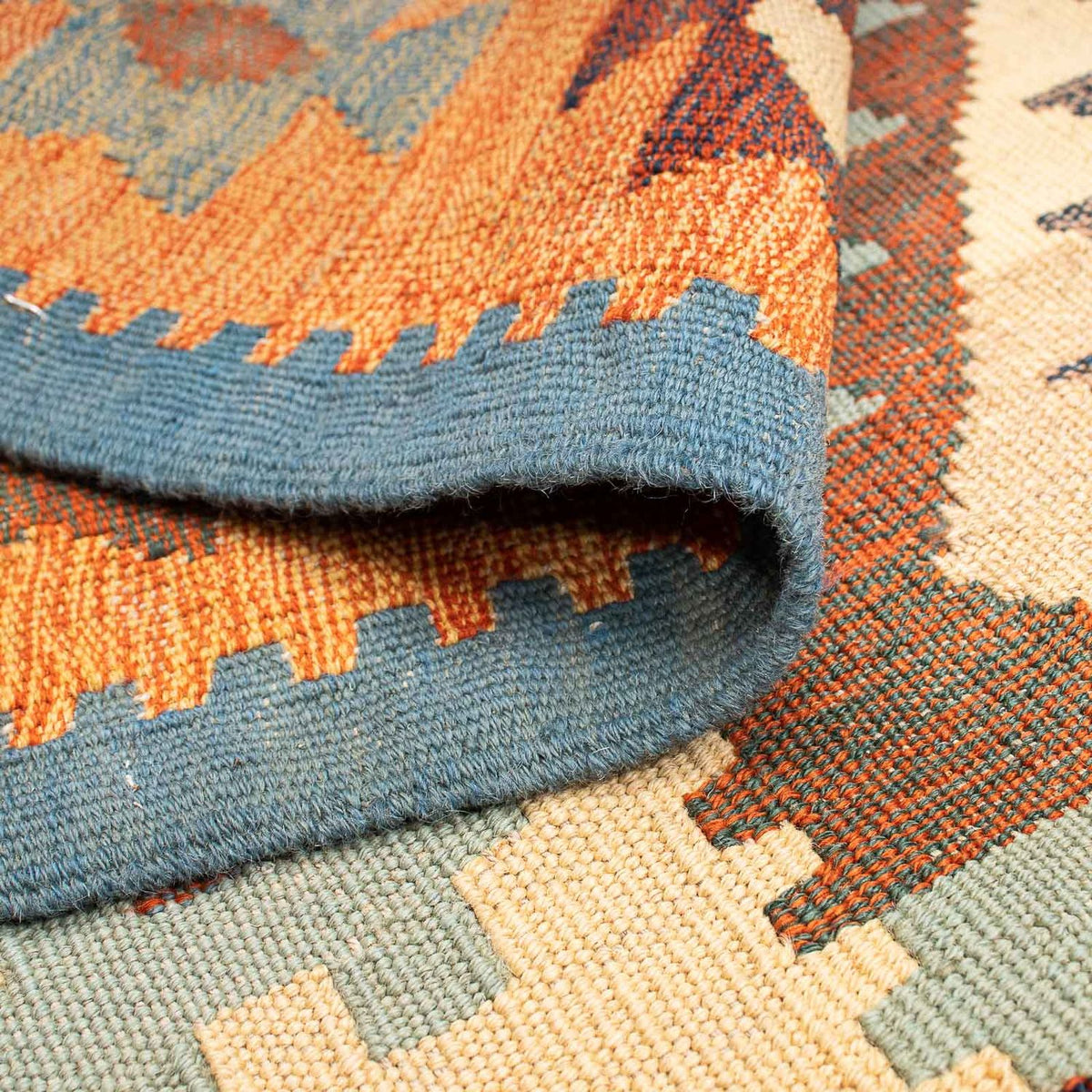 Kelim tapijt - Oosters - 208 x 154 cm - veelkleurig