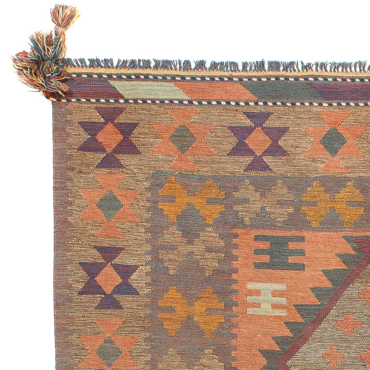 Kelim tapijt - Oosters - 211 x 148 cm - veelkleurig