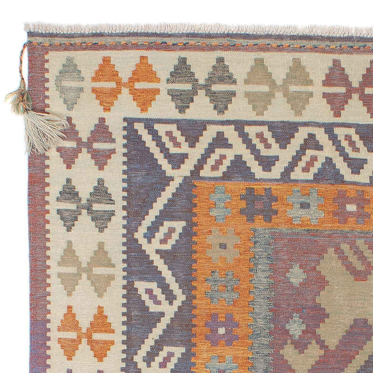 Moderne kilim Tapijt 161x211cm - Wollen tapijt