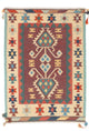 Moderne kilim Tapijt 181x121cm - Wollen tapijt