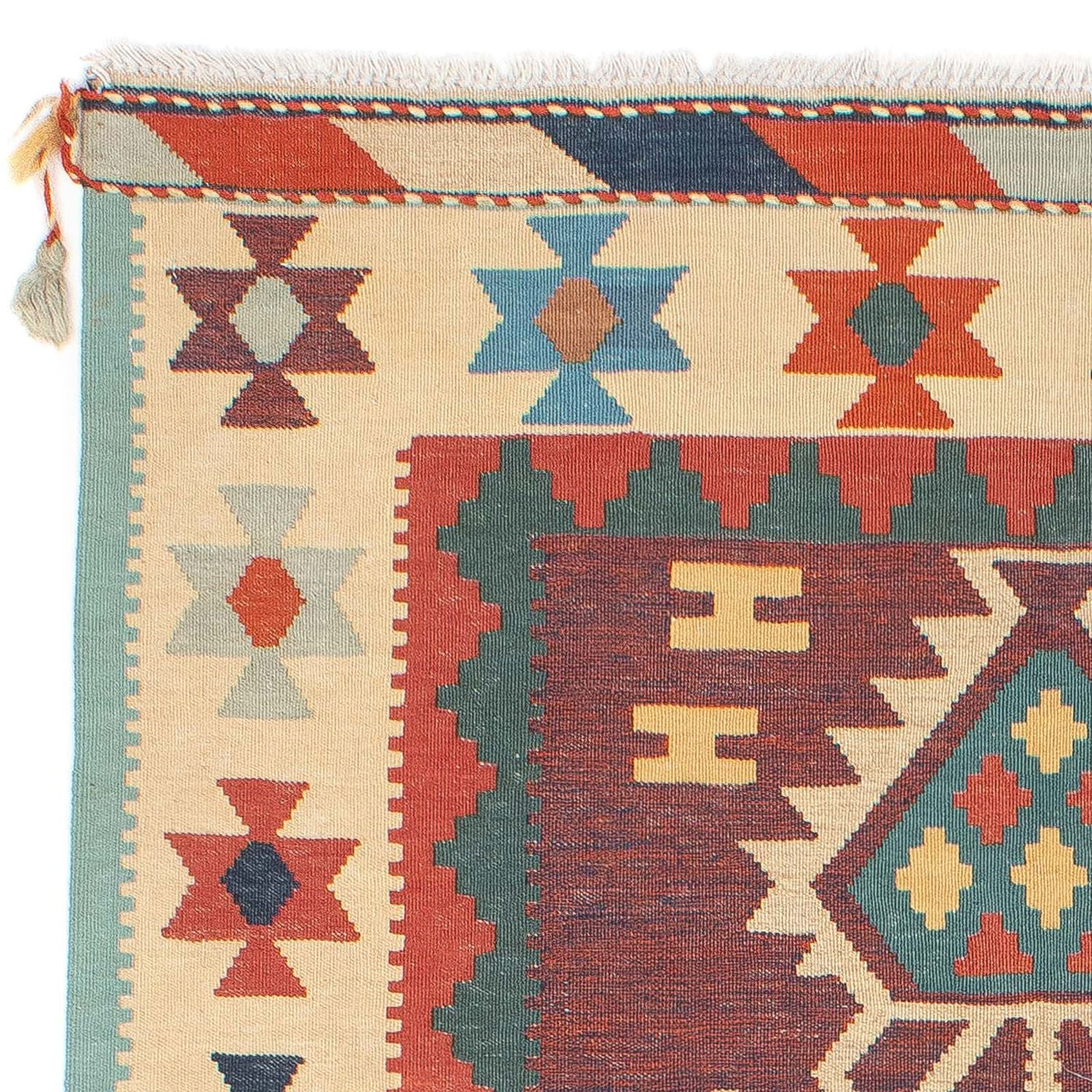 Moderne kilim Tapijt 181x121cm - Wollen tapijt