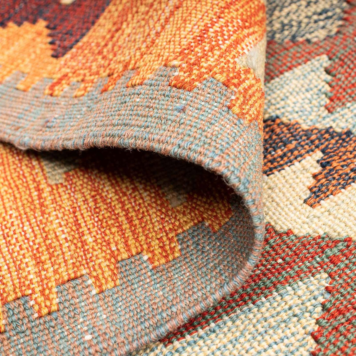 Kelim tapijt - Oosters - 200 x 146 cm - veelkleurig