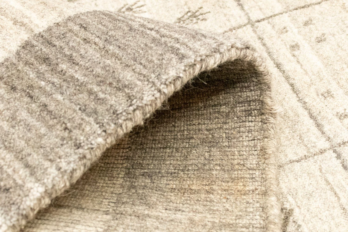 Vintage tapijt - 140 x 70 cm - zilver