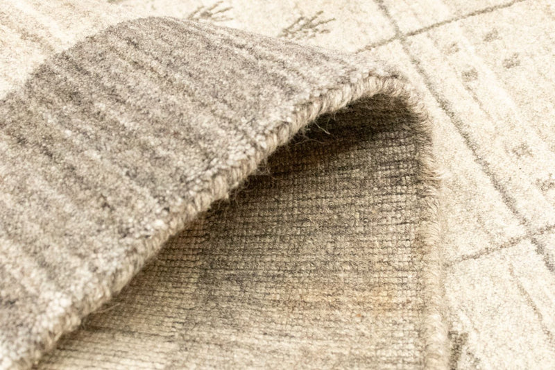 Vintage tapijt - 140 x 70 cm - zilver