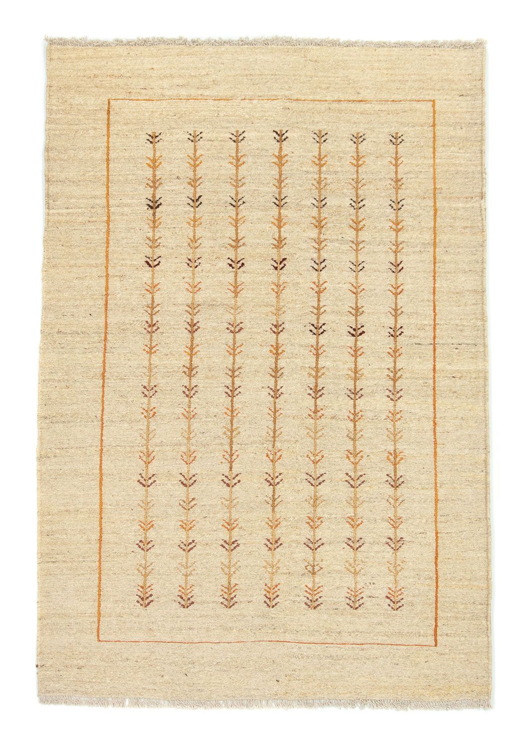 Gabbeh tapijt - Indus - 180 x 120 cm - beige