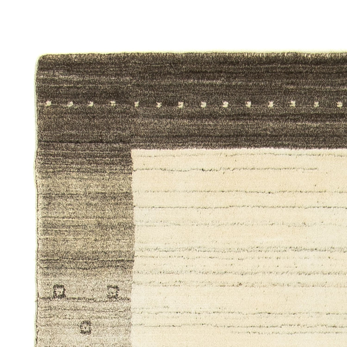 Gabbeh Tapijt - Loribaft Perzisch - 160 x 90 cm - beige
