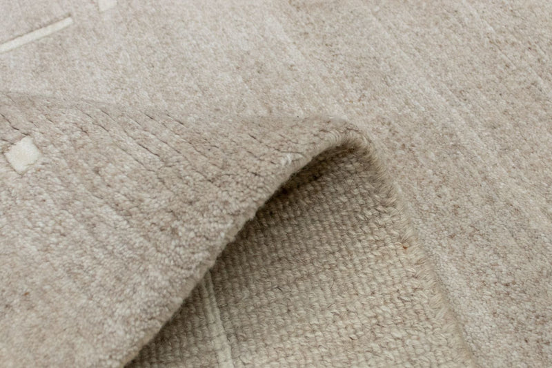 Nepal tapijt - 140 x 70 cm - beige