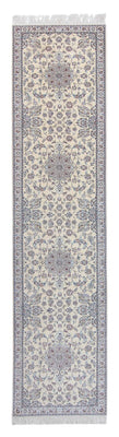 Loper Perzisch tapijt - Nain - 446 x 100 cm - beige