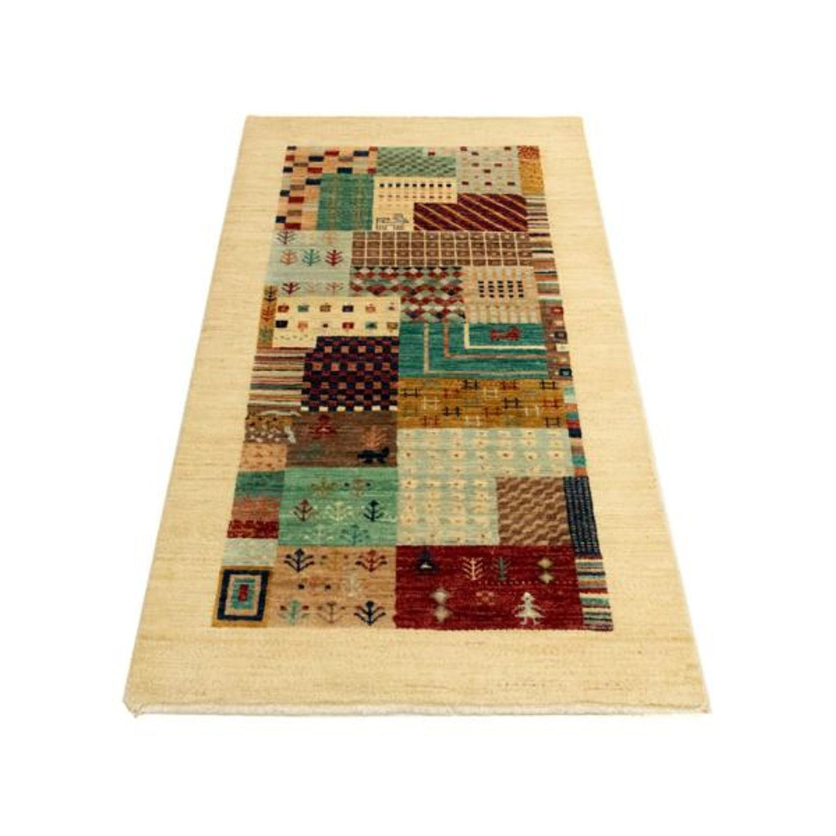 Designer tapijt - 137 x 69 cm - beige