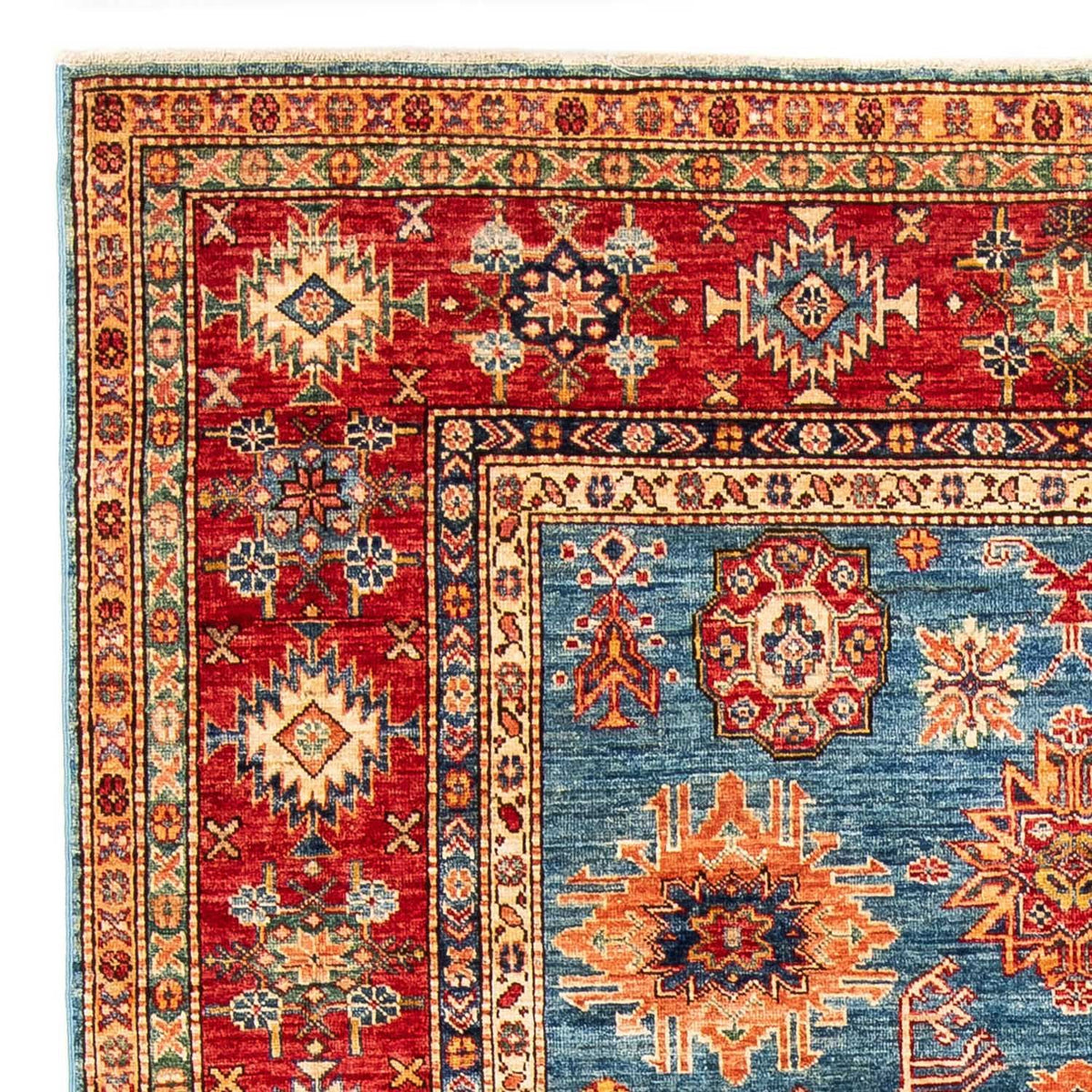 Ziegler Tapijt - Kazak - 286 x 182 cm - blauw