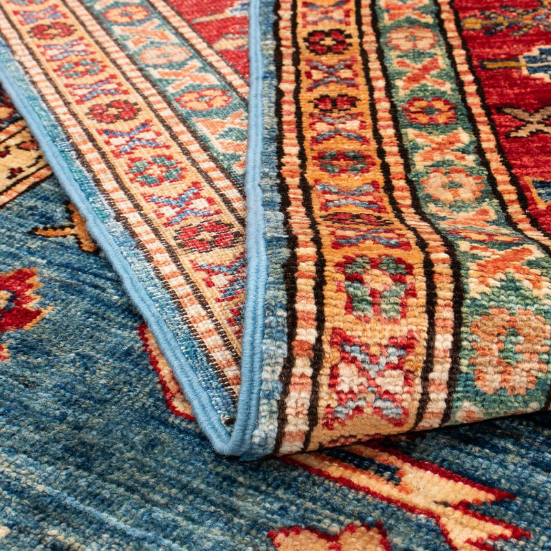 Ziegler Tapijt - Kazak - 286 x 182 cm - blauw