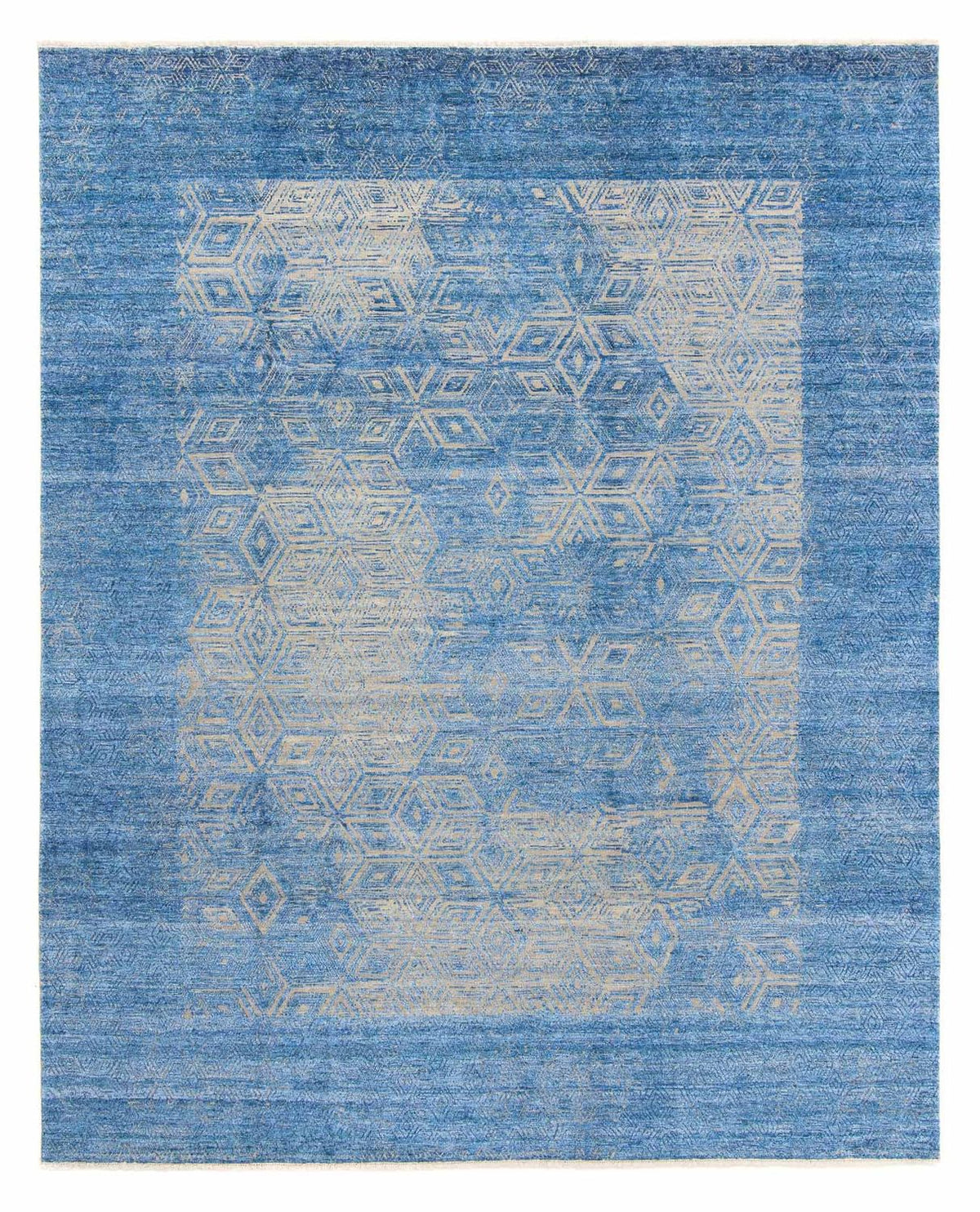 Designer tapijt - 307 x 248 cm - blauw