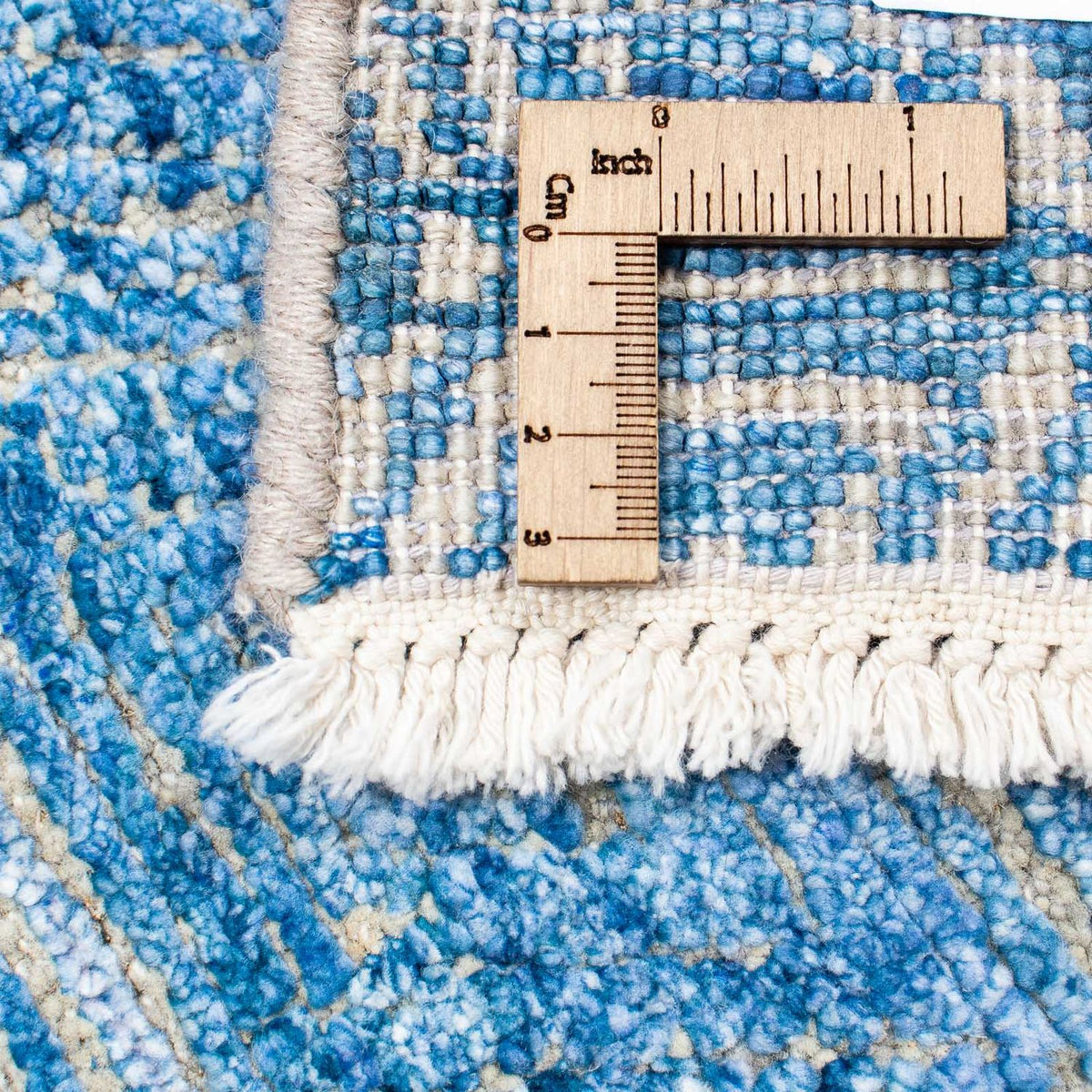 Designer tapijt - 307 x 248 cm - blauw