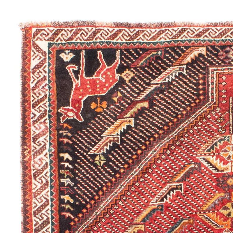 Perzisch Tapijt - Nomadisch - 167 x 127 cm - donkerrood