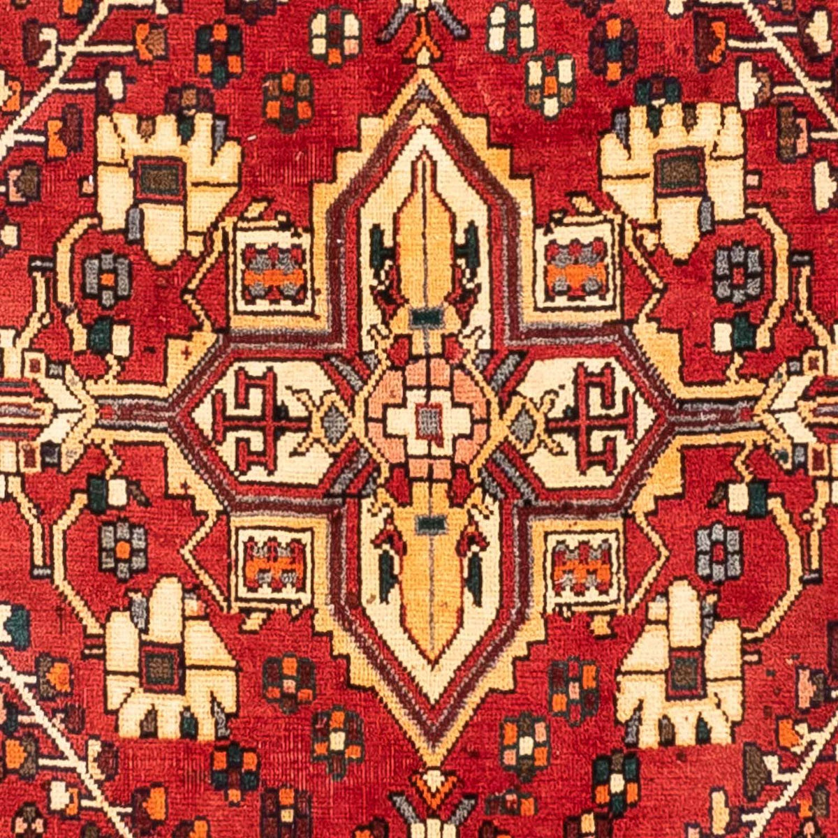 Perzisch Tapijt - Nomadisch - 255 x 163 cm - donkerrood