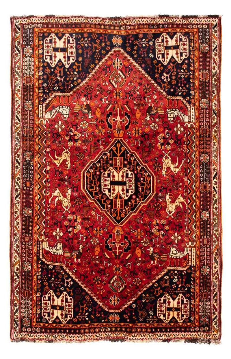Perzisch Tapijt - Nomadisch - 248 x 160 cm - rood