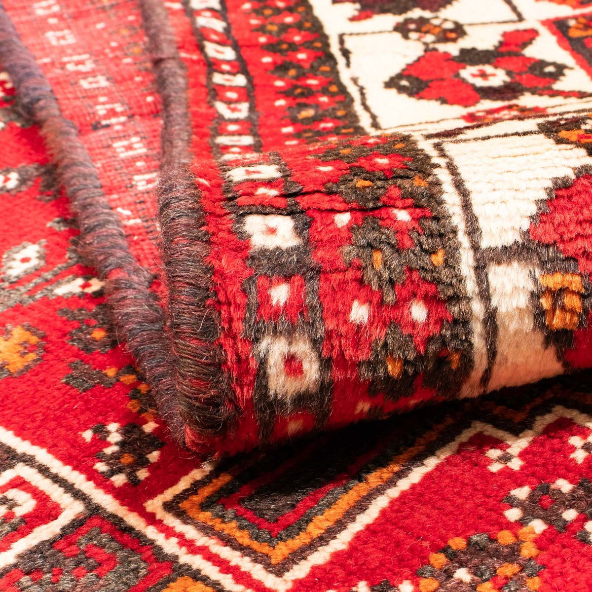 Perzisch Tapijt - Nomadisch - 160 x 112 cm - donkerrood