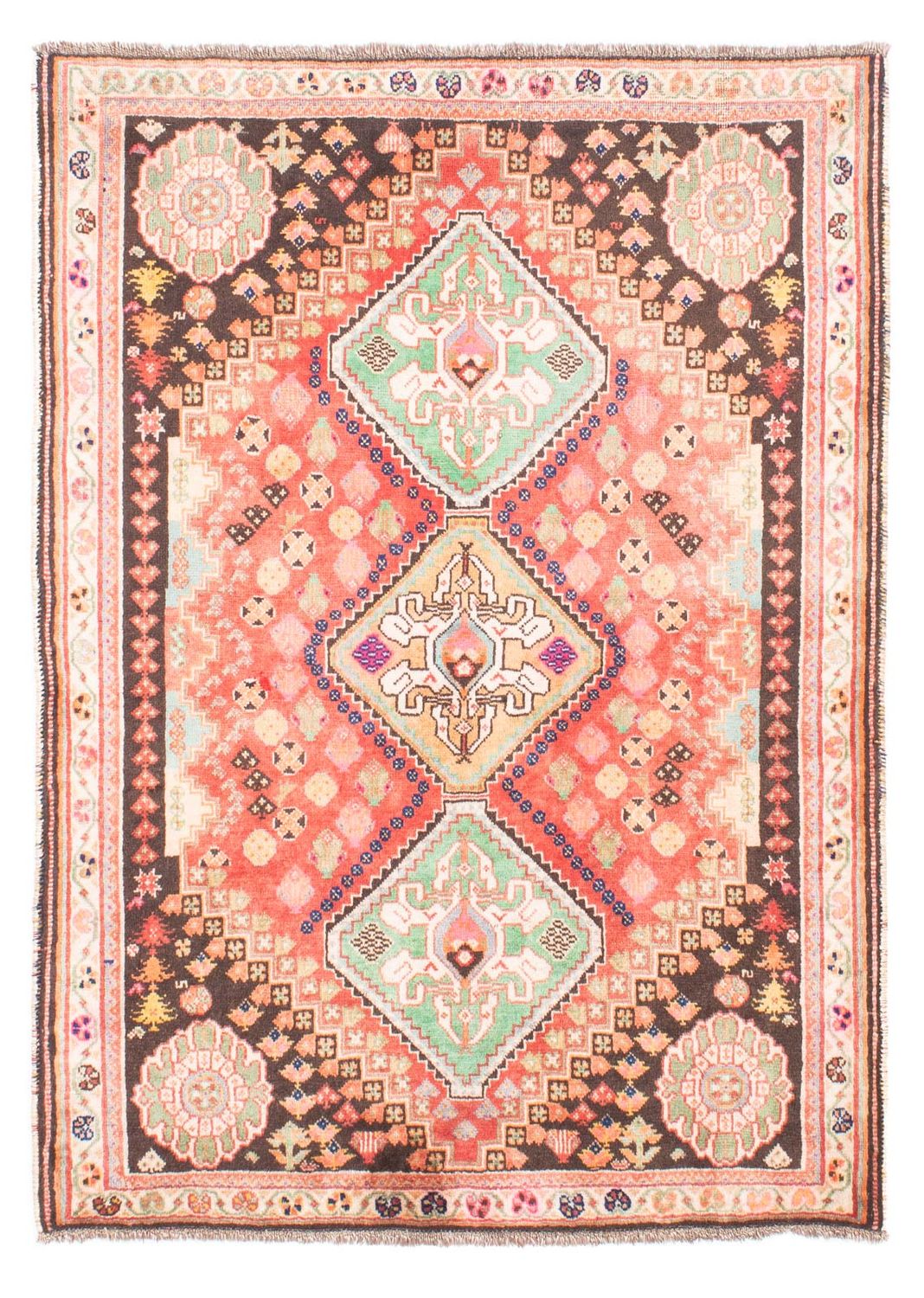 Perzisch Tapijt - Nomadisch - 162 x 116 cm - roze