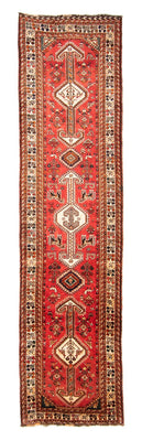 Loper Perzisch Tapijt - Nomadisch - 412 x 107 cm - rood