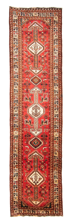 Loper Perzisch Tapijt - Nomadisch - 412 x 107 cm - rood