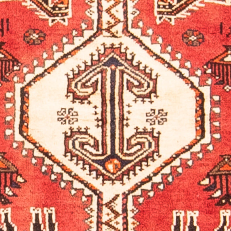 Loper Perzisch Tapijt - Nomadisch - 412 x 107 cm - rood