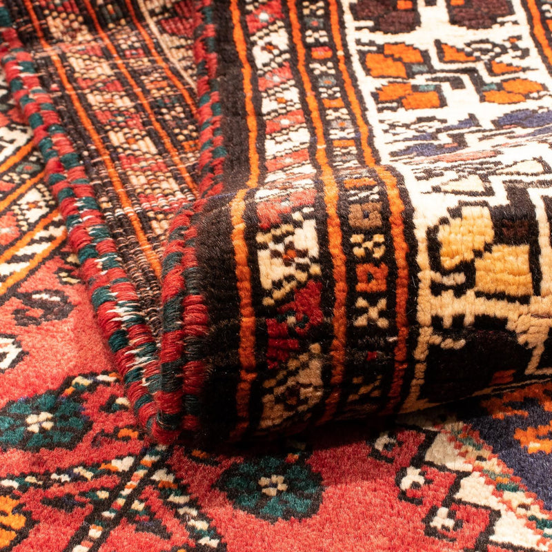 Loper Perzisch Tapijt - Nomadisch - 412 x 107 cm - rood