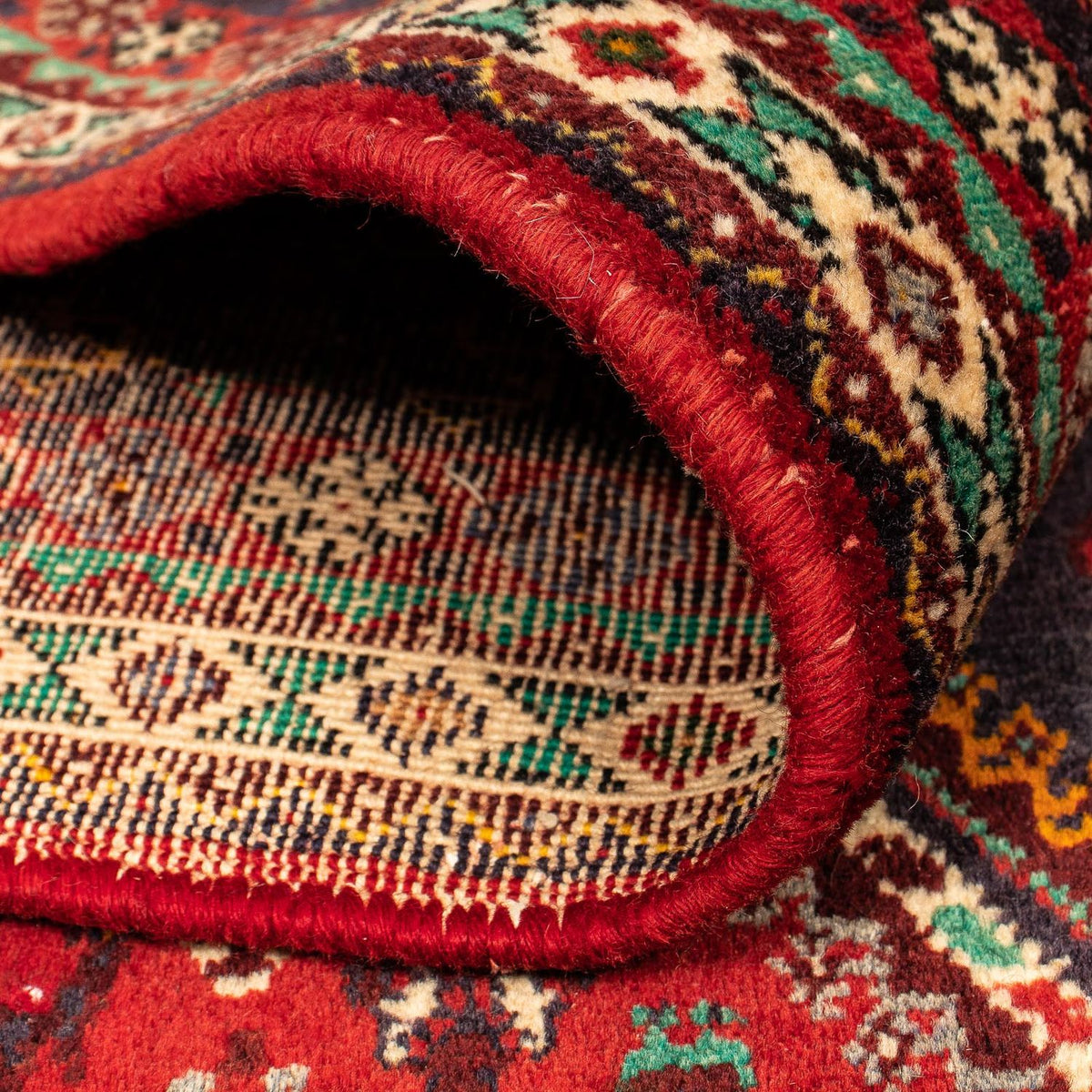 Perzisch Tapijt - Nomadisch - 405 x 292 cm - donkerrood