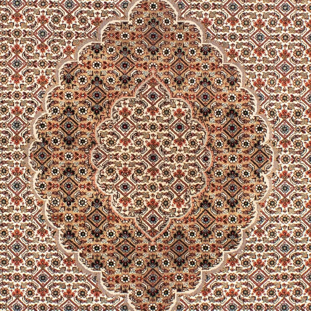 Perzisch tapijt - Tabriz - 241 x 173 cm - beige