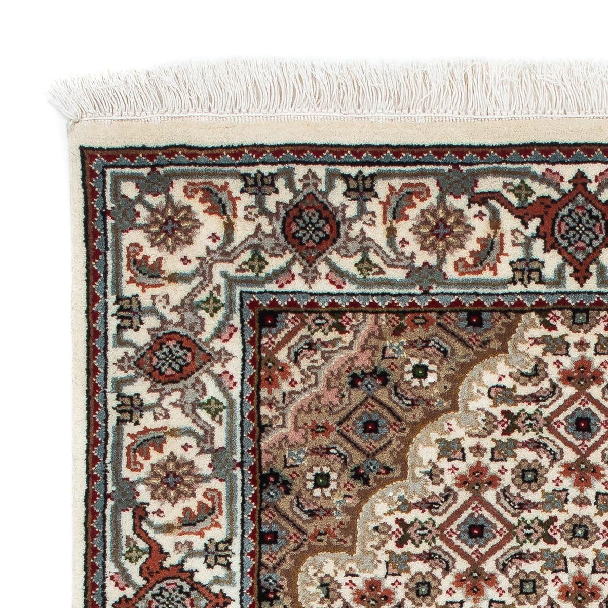 Perzisch tapijt - Tabriz - 140 x 73 cm - beige