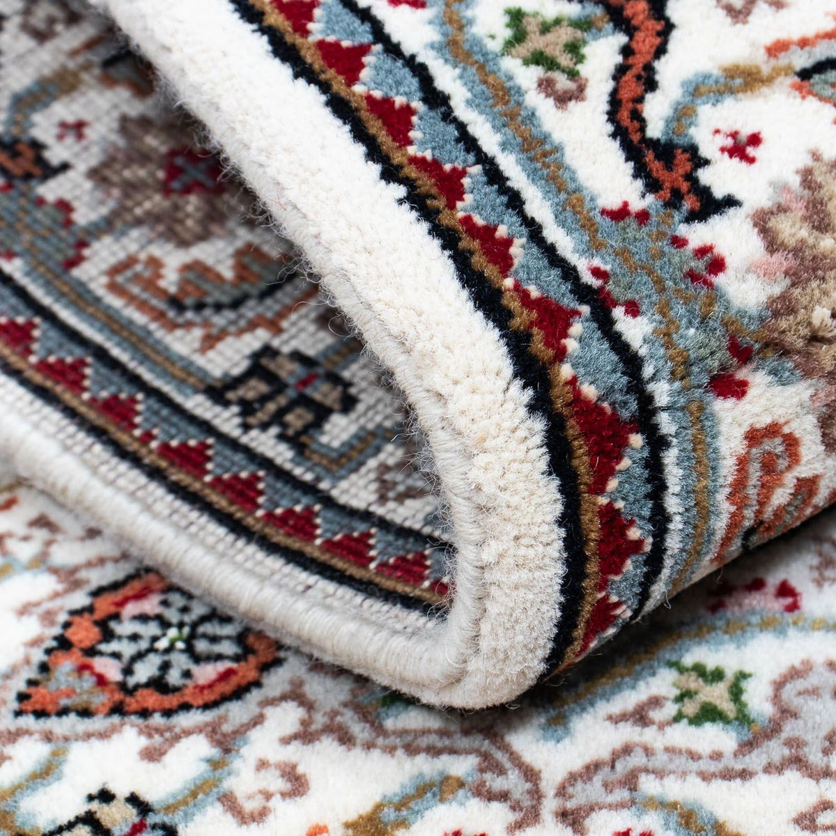 Perzisch tapijt - Tabriz - 140 x 73 cm - beige