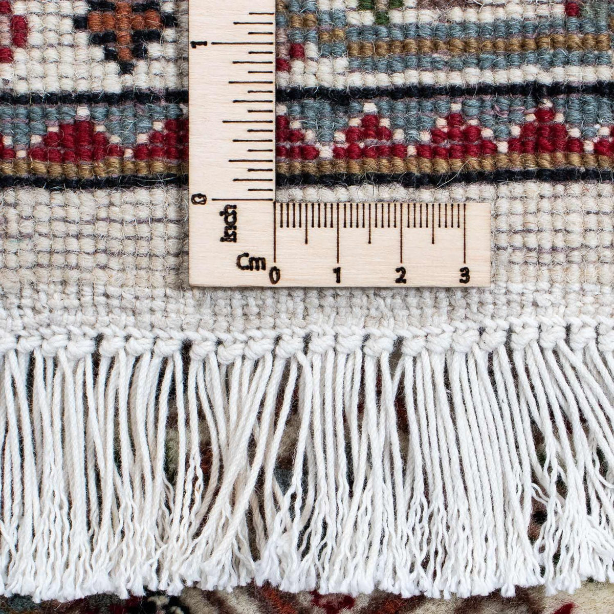 Perzisch tapijt - Tabriz - 140 x 73 cm - beige