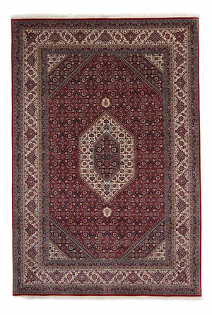 Perzisch tapijt - Bijar - Koninklijk - 297 x 202 cm - donkerrood