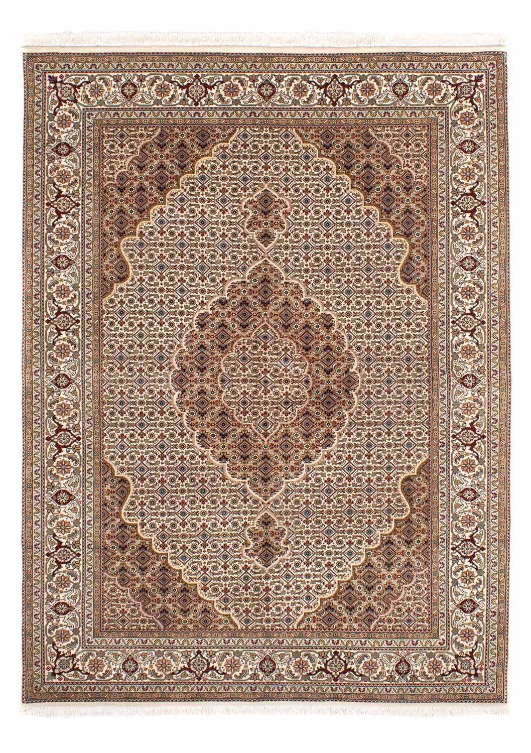 Perzisch tapijt - Tabriz - 242 x 171 cm - beige