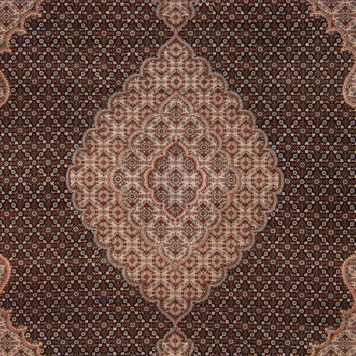 Perzisch tapijt - Tabriz - 346 x 253 cm - donkerblauw