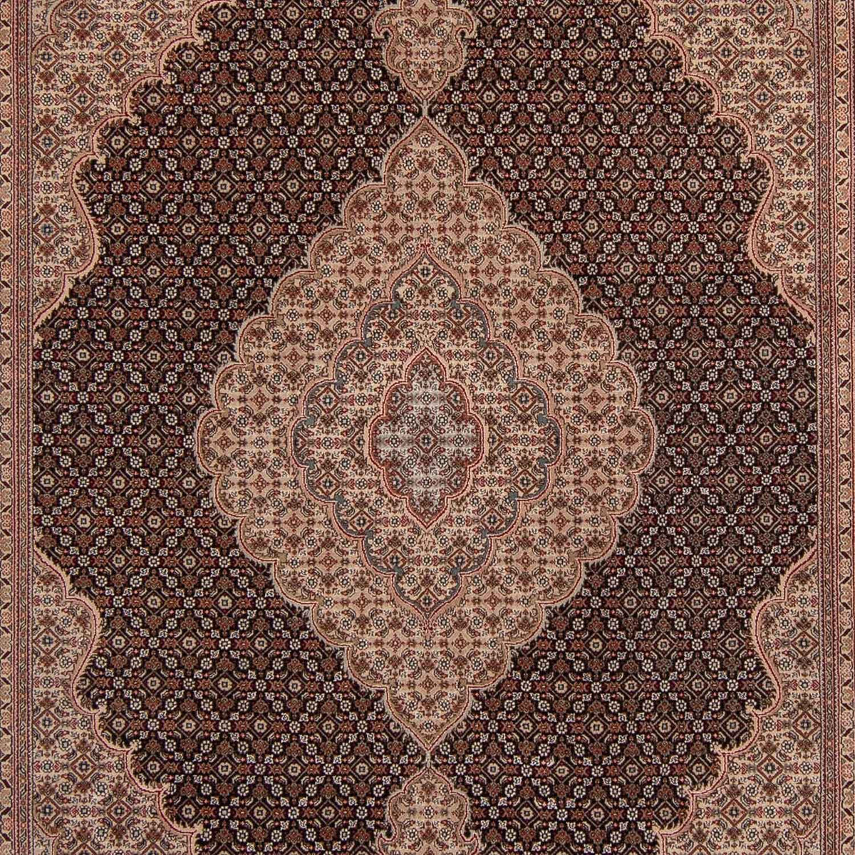 Perzisch tapijt - Tabriz - 299 x 202 cm - donkerblauw