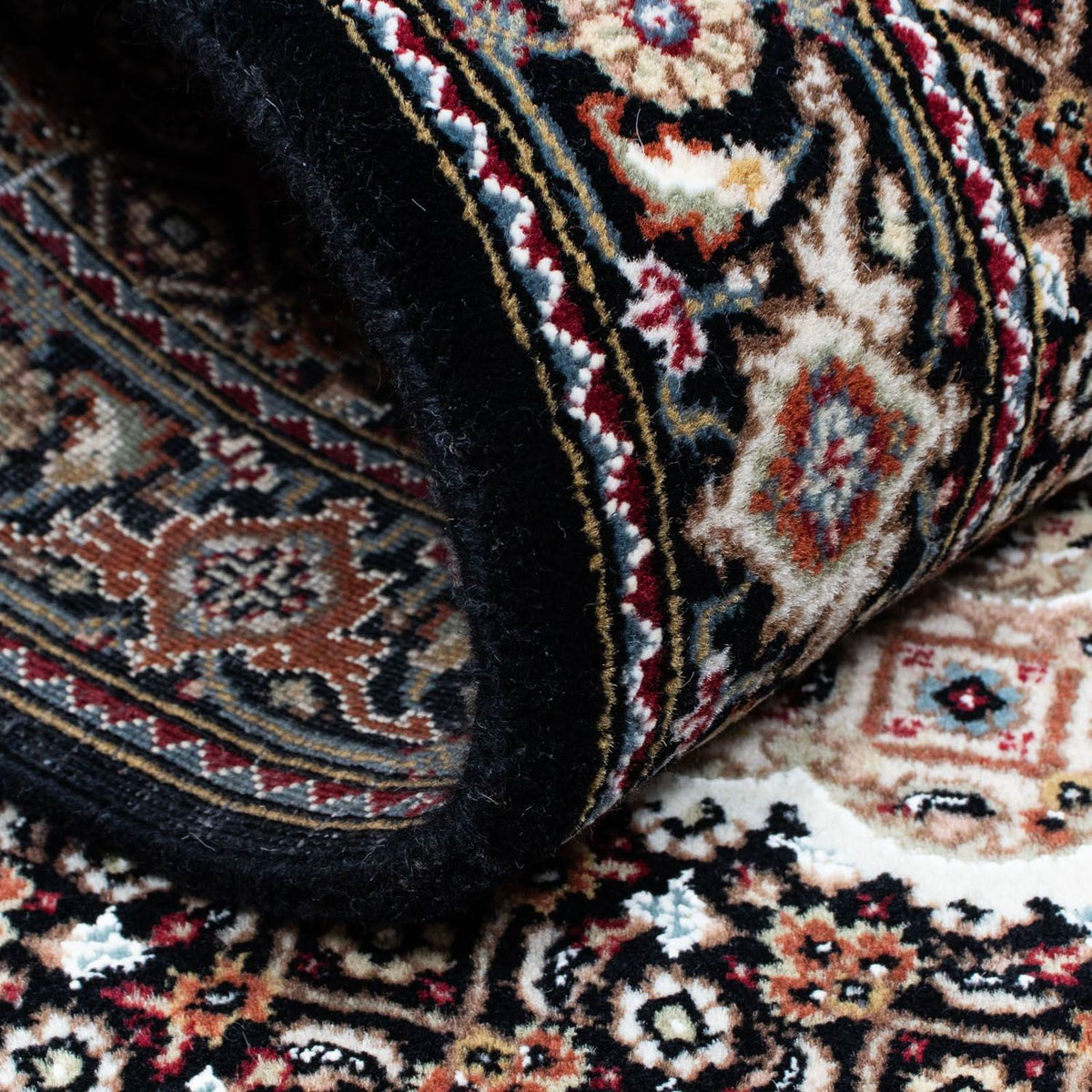 Loper Perzisch tapijt - Tabriz - 201 x 84 cm - donkerblauw