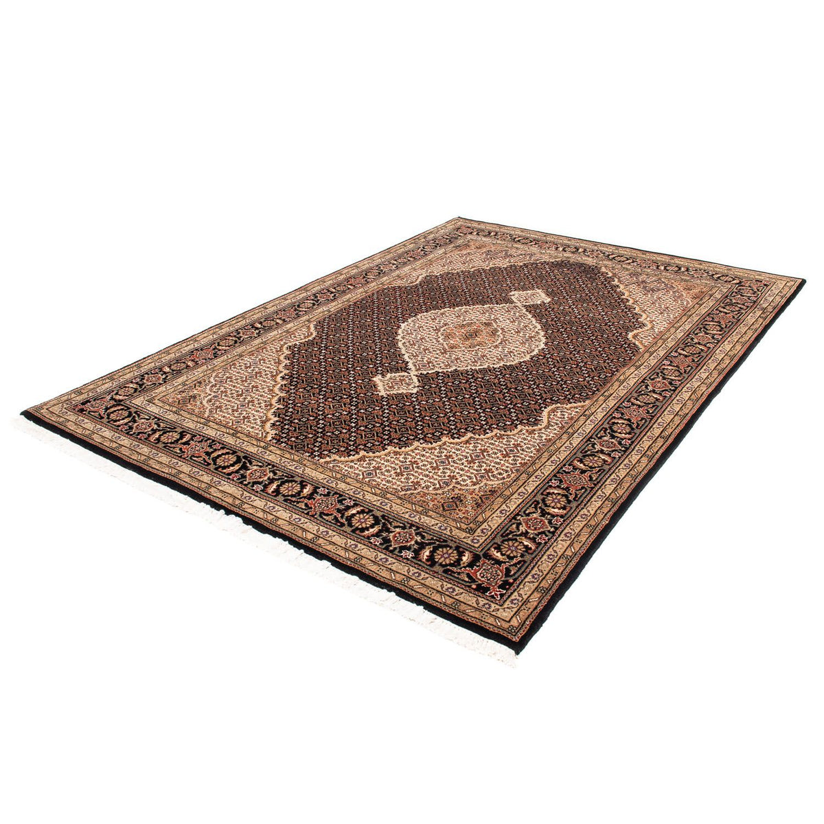 Perzisch tapijt - Tabriz - 239 x 166 cm - donkerblauw