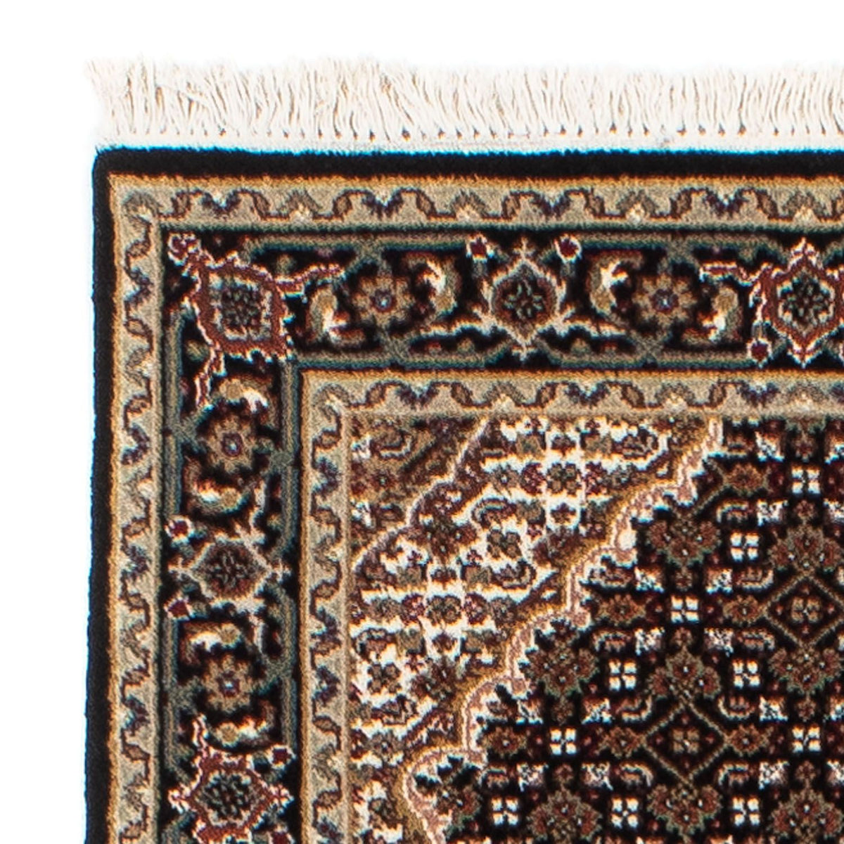 Loper Perzisch tapijt - Tabriz - 196 x 73 cm - donkerblauw
