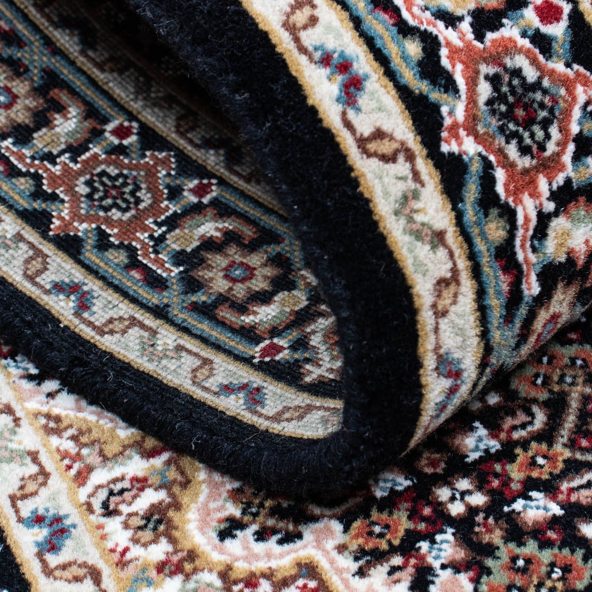 Loper Perzisch tapijt - Tabriz - 196 x 73 cm - donkerblauw