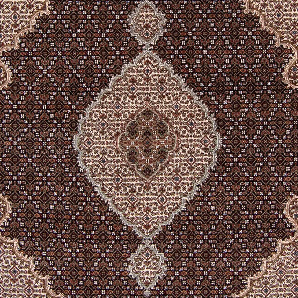 Perzisch tapijt - Tabriz - 253 x 199 cm - donkerblauw